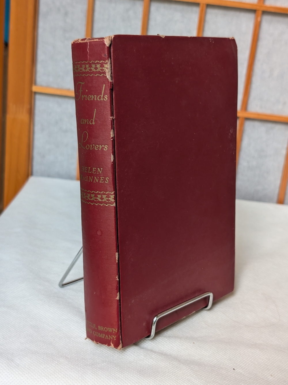 Vintage 1947 Friends and Lovers by Helen MacInnes – Hardcover Little Brown Co